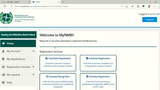 NMBI Registration Process [upl. by Inoliel]