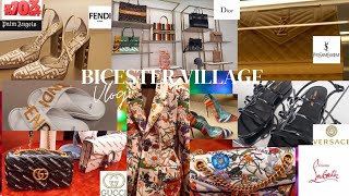 70Bicester Village Luxury Outlet ShoppingGucciDiorFendiVersace ampmoreVlog [upl. by Aihsoem421]