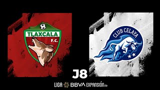 Resumen  Tlaxcala vs Celaya  Jornada 8  Apertura 2022  Liga BBVA Expansión MX [upl. by Faustus]