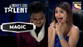 B S Reddy के Creepy Act में Shilpa जी बनी Participant  Indias Got Talent Season 9  Magic [upl. by Yvaht]