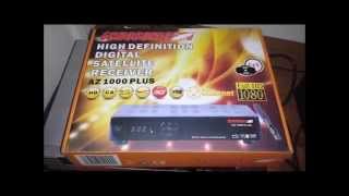 ECHOSONIC HD AZ 1000 PLUS Unboxing تقديم جهاز [upl. by Wyon]