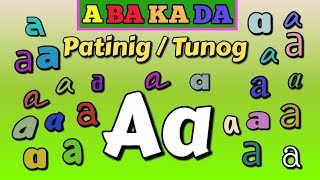 ABAKADA Unang Hakbang sa Pagbasa Mga Salitang Nagsisimula sa Patinig o Tunog na Aa [upl. by Dimitris]