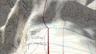 Welsh 3000s Glyders Range Fly Through [upl. by Nnalatsyrc]