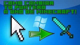 Como cambiar tu puntero a uno de ¡MINECRAFT [upl. by Yecnuahc]