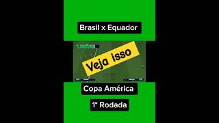 Brasil x Equador copaamerica brasil equador [upl. by Arjan]