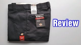 Dickies 874 Original Work Pants Review [upl. by Tullius]