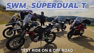 Test Ride SWM Superdual T On amp Off Road [upl. by Nirrac]