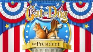 Childrens Book Trailer Cat or Dog for President [upl. by Ricki]