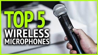 Best Wireless Microphones 2024  Top 5 Best Microphones For Singing Stage Speaking amp Podcasting [upl. by Eesdnyl]