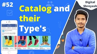 What are Catalogues and their type in Facebook Ads  Facebook Ads Course [upl. by Nugesulo]