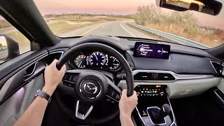 2022 Mazda CX9 Signature  POV Review [upl. by Pammie]