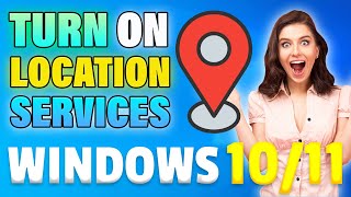 How To Turn On LOCATION SERVICES in Windows 1011 ✅ 2024 Enable Location Services on Windows [upl. by Rawdan349]