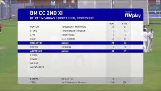 Belper Meadows 2XI vs Denby 2XI [upl. by Sorel]