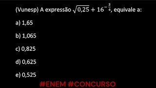 Vunesp Expressão  Enem  Vestibular  Concurso [upl. by Zsazsa]