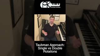 Taubman Crash Course Single and Double Rotations pianotechnique pianotutorial [upl. by Anyg]