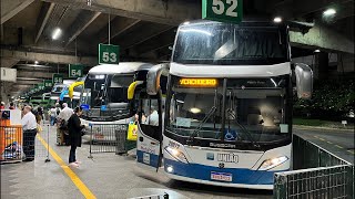 BOMBOU O MOVIMENTO na SAÍDA do FERIADO  RODOVIÁRIA TIETÊ em SP Live [upl. by Nospmoht]