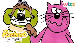 Roobarb and Custard  Episode 2  Custard Gets Grounded  Full Episodes  Wizz [upl. by Latty]