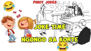 Joke Time  Ngongo sa Korte😂😂 Pinoy Tagalog Jokes  Funtastic😀 GrapinaticsPh [upl. by Nelyk621]