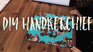 How I Sew HandkerchiefsHankies [upl. by Anilocin]