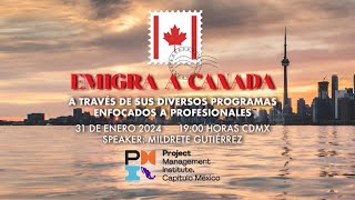 ¿Cómo emigrar a Canadá desde México en 2024 [upl. by Acinomal]