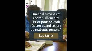 Verset Biblique Du Jour  Luc 2240  La Prière comme Protection Contre la Tentation [upl. by Ensign]