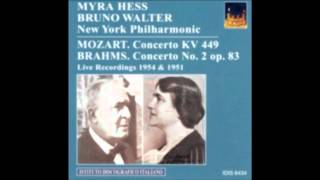 Brahms Piano Concerto No 2 Opus 83  III Andante [upl. by Annaujat296]