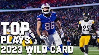 Top Plays of the 2023 Super Wild Card Weekend [upl. by Htinek151]