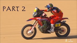 DAKAR 2022  BIKES BEST MOMENTS part 2 [upl. by Varini]