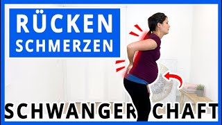 3 effektive Übungen gegen Rückenschmerzen in der Schwangerschaft 🤰 vom Physio [upl. by Ahsote]