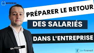 Protocole sanitaire en entreprise  Préparer le retour des salariés pour le 9 juin [upl. by Eahsal561]