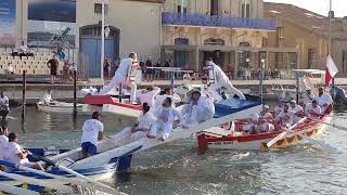 Les Joutes in Marseillan [upl. by Rebeka]