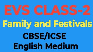 EVS CLASS2 quotFamily and Festivalsquot types of families helping and caring family festivalsrelatives [upl. by Furlong]