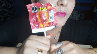 ASMR Comiendo paleta de elote con chile [upl. by Loydie]