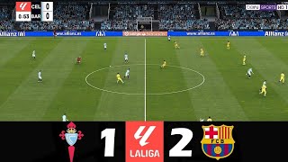 Celta Vigo vs Barcelona 12  2024 LaLiga EA Sports Highlights game [upl. by Fina]