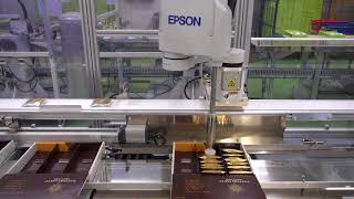 Epson Robots Work with Superior Delicacy [upl. by Ezarras]