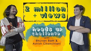 Bhuvan Bam vs Ashish Chanchlani  HeadsUp Challenge  RJ Suren  Radio Mirchi [upl. by Annaehr332]