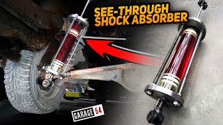 We make a transparent gascharged shock absorber for a Lada [upl. by Subir]