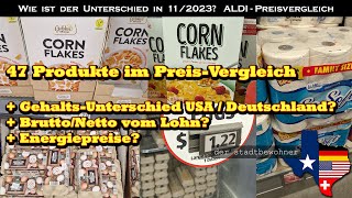 DeutschlandUSA  Wie groß ist der Preisunterschied in 112023 [upl. by Attenhoj]