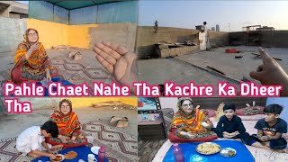 Phale Cheat Nahe Tha Kachre Ka Dheer Tha  Daily Routine Vlog Pakistan Family  Mishi Khan Family [upl. by Calica672]