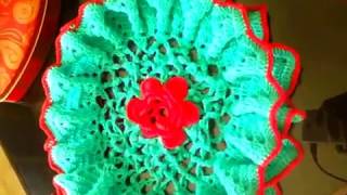 Tuto crochet Napperon au crochet [upl. by Moulden74]