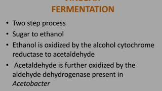 Dr Deepa R Pillai  Acetic acid fermentation [upl. by Necila]