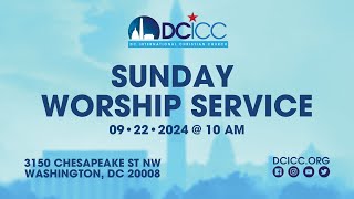 Congregational Worship Service LIVESTREAM  09222024 [upl. by Hazen]