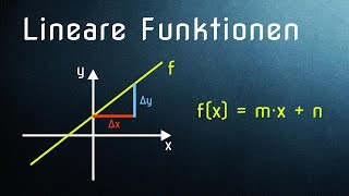 Lineare Funktion in Normalform 13  Einfache Einführung [upl. by Caz334]