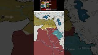 KurdishBritish conflict alt history shorts kurdistan iraq [upl. by Shaner212]