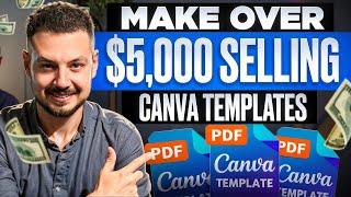 How I Earn 5000 by Selling CANVA Templates [upl. by Alick59]