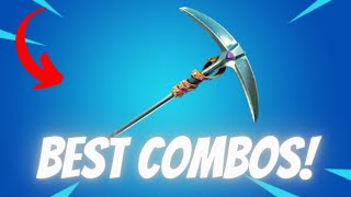 BEST COMBOS FOR STUDDED AXE PICKAXE 2022 UPDATED fortnite battle royale [upl. by Eloci]