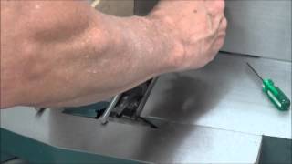 Jointer Knife Setting Easy and Repeatable [upl. by Nelak]