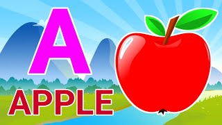 A for apple  अ से अनार  abcd  phonics song  a for apple b for ball c for cat  abcd song  abcde [upl. by Tallia139]