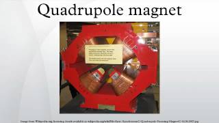 Quadrupole magnet [upl. by Catlee629]