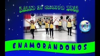 Enamorándonos  Cabas Coreografia Giusy De Pasquale Balli di gruppo 2018  Merengue [upl. by Fates]